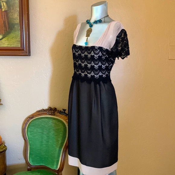 Philosophy Alberta Ferreti Lace Dress. Sz 10 - Picture 2 of 6